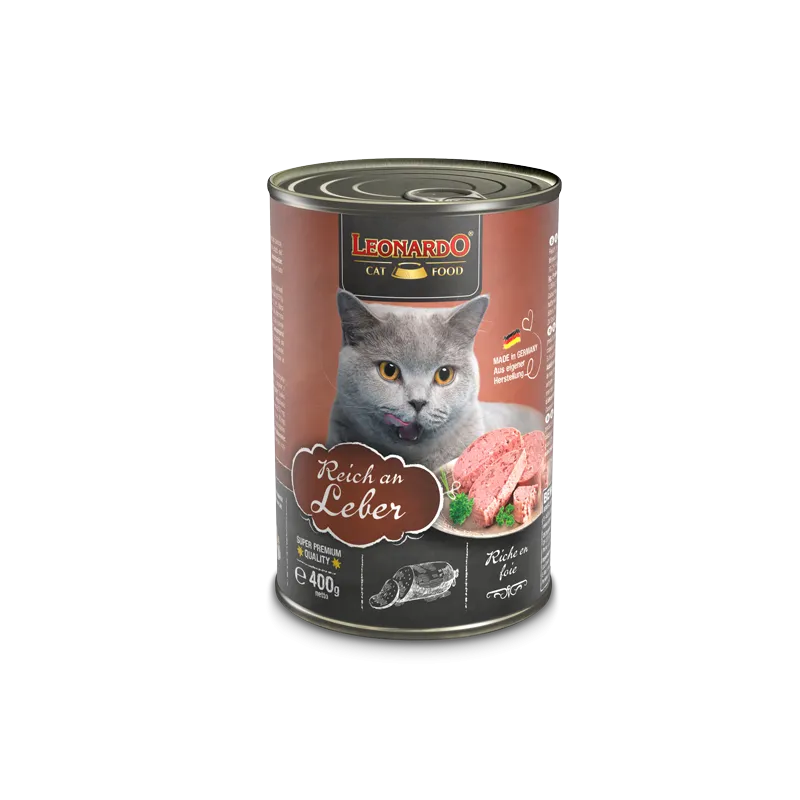 LEONARDO® Quality Selection - Dosen Nassfutter Katzenfutter 400 gramm