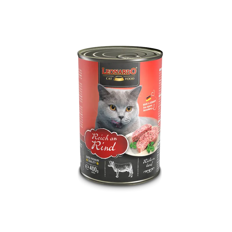 LEONARDO® Quality Selection - Dosen Nassfutter Katzenfutter 400 gramm