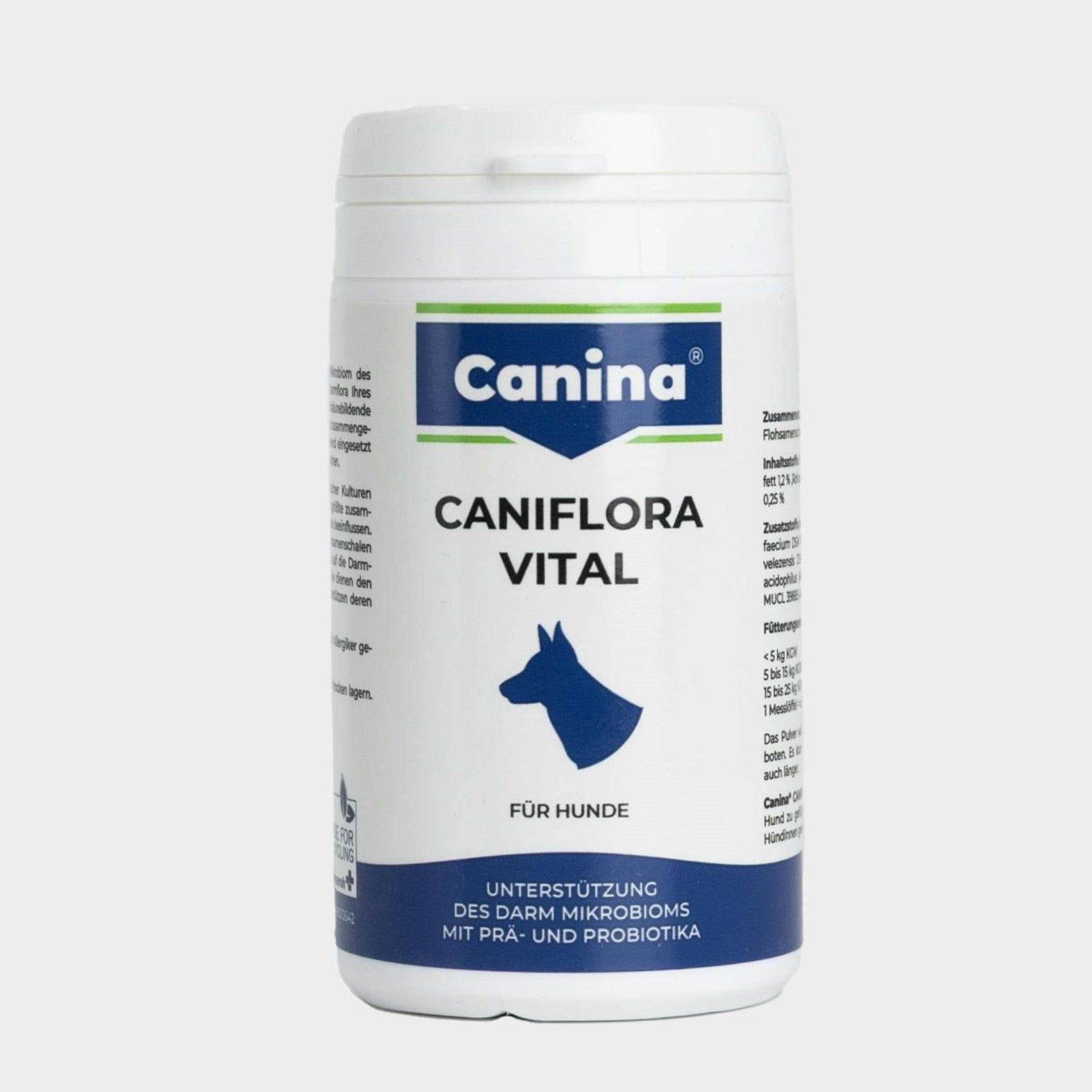 Canina Caniflora Vital für Hunde für eine ausgeglichene Darmflora vom Welpen bis zum Senior Hund