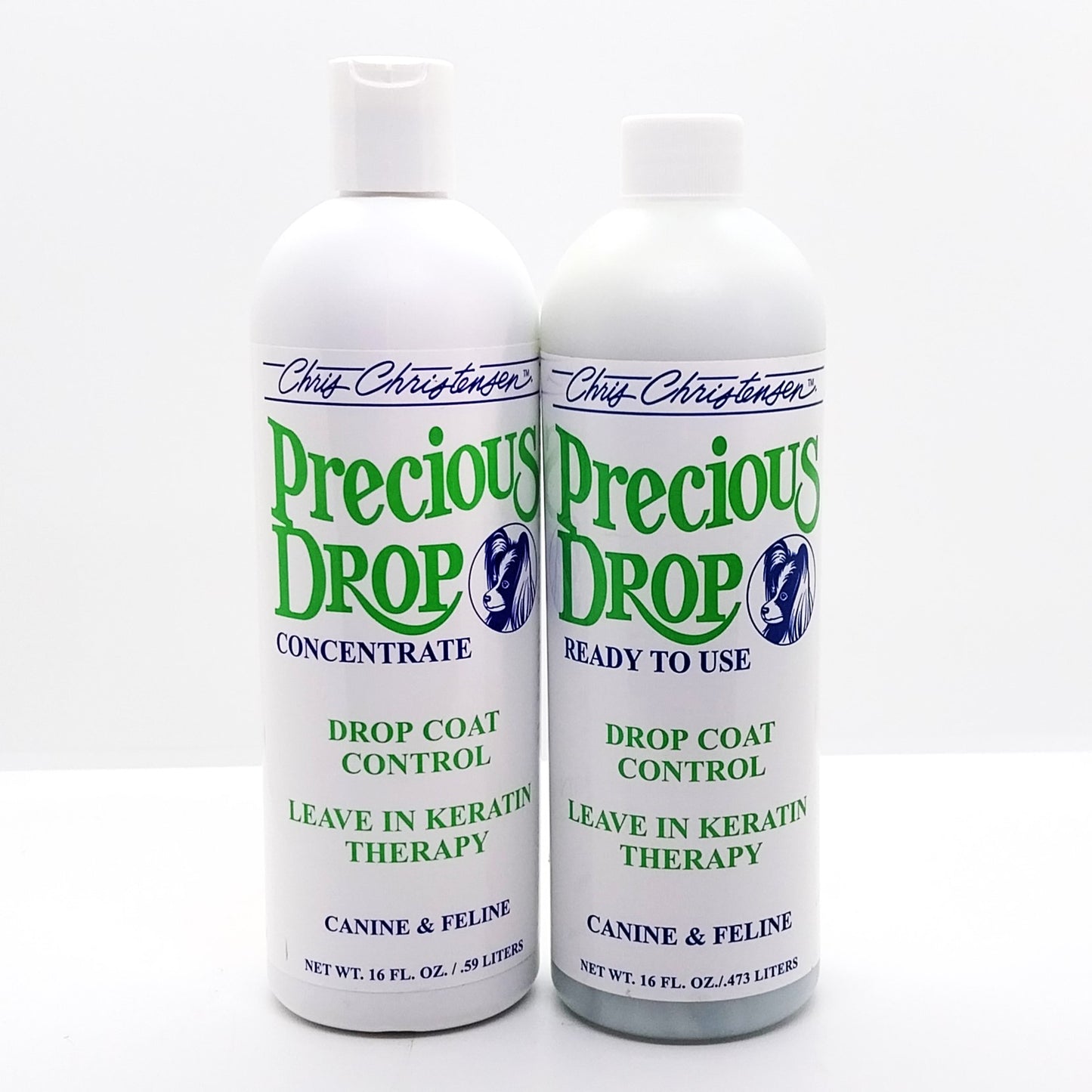 Chris Christensen Precious Drop Spray, Coat Controll, reduziert Verfilzungen, vermeidet Haarbruch