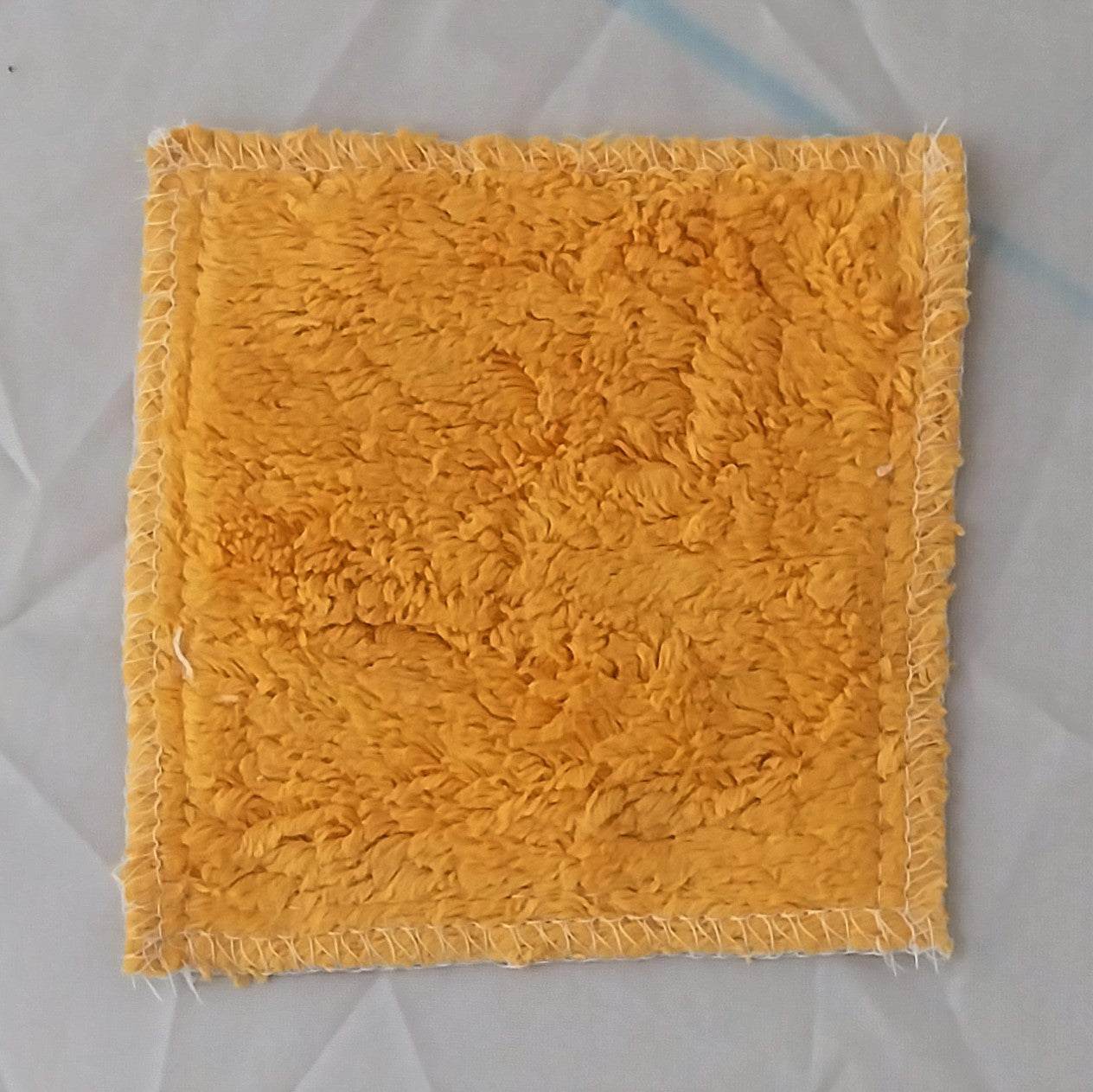 Welkas Kuschelbett eckig dicker Rand 12cm, Baumwollplüsch, Hunde- und Katzenschlafplatz