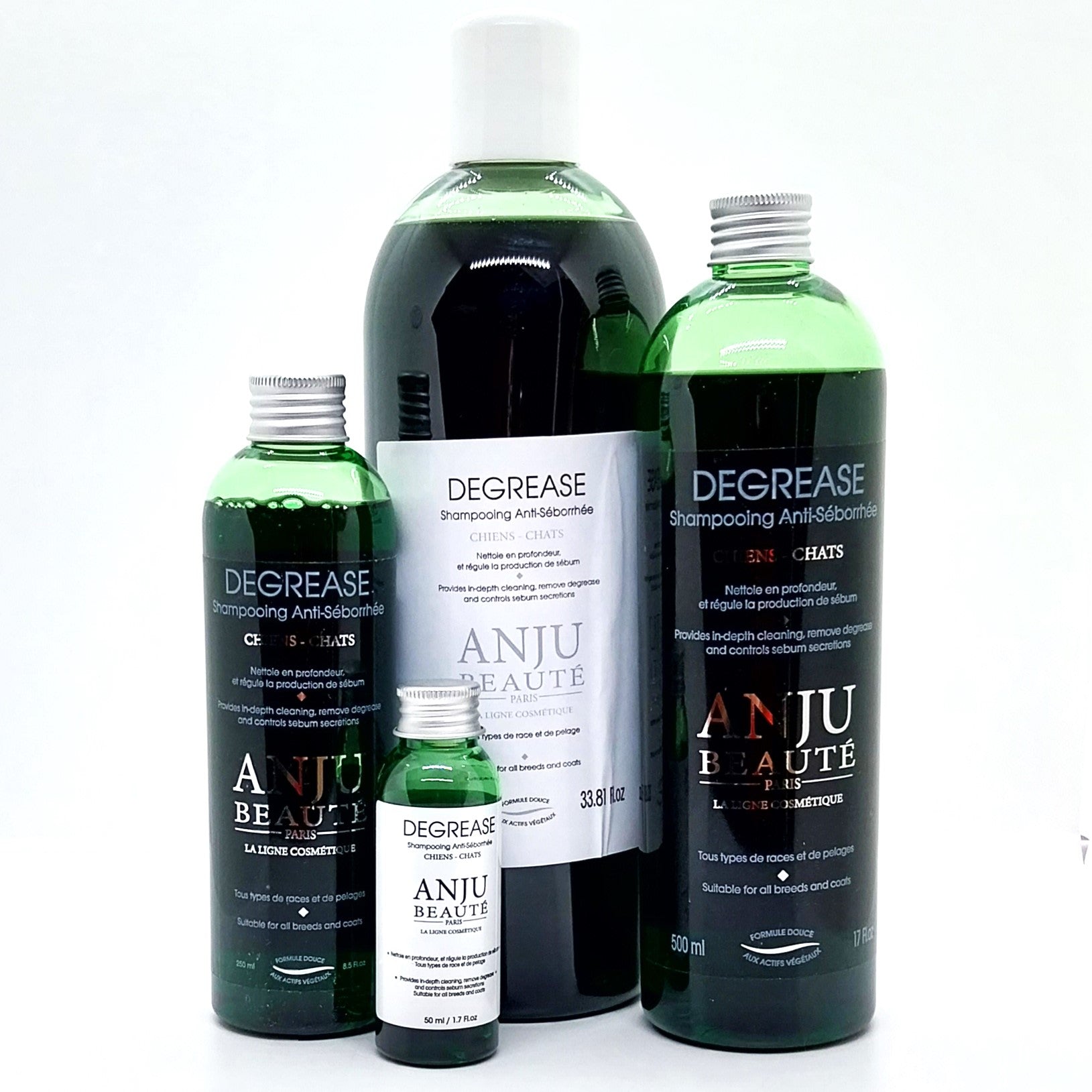 Anju Beauté Degrease Shampoo Entfetter Hundeshampoo Katzenshampoo Fellpflege