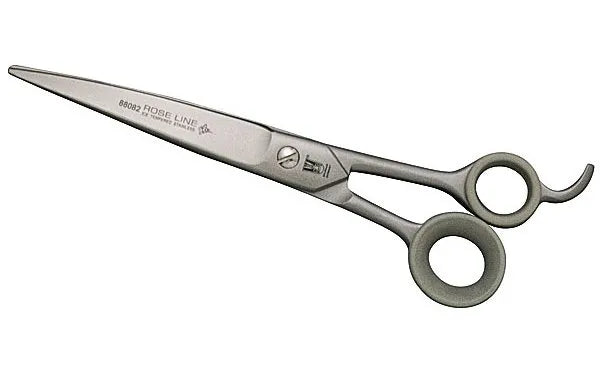 Rose Line 88082 Grooming-Schere 8,25" gebogen mit Fingerhaken – Solingen