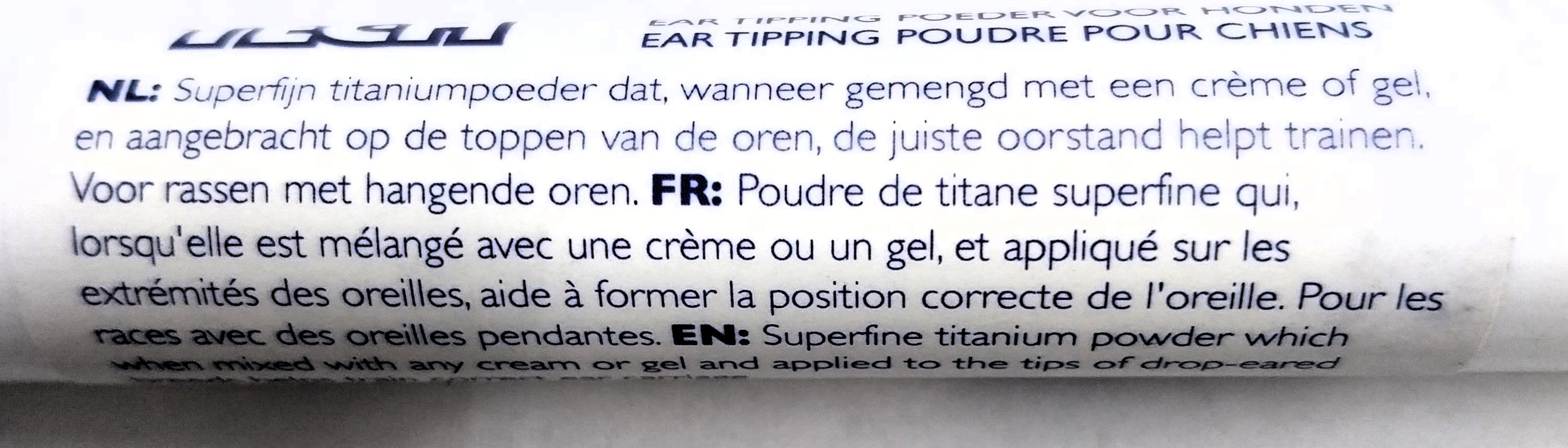 Show Tech Ear Tipping Powder, Ohrengewicht, 50 gr
