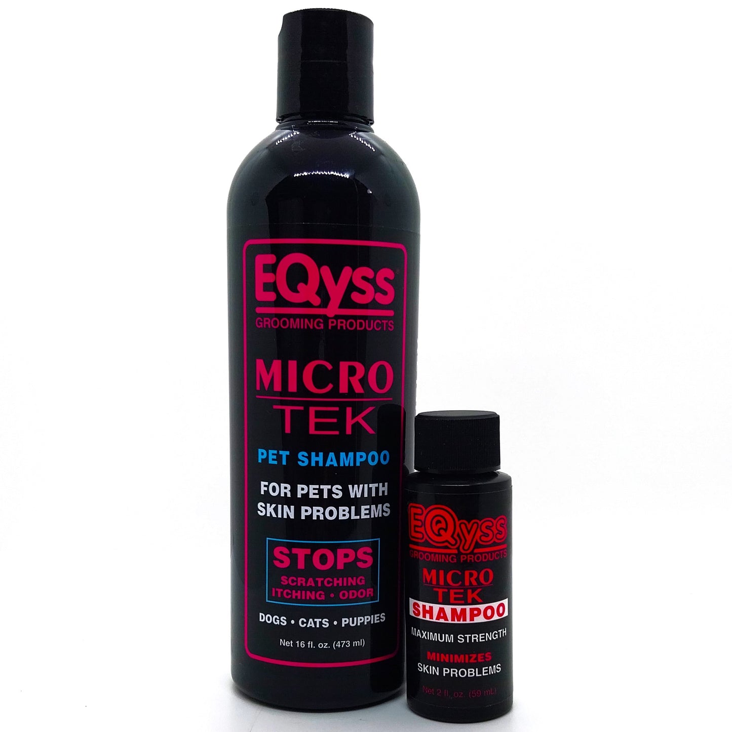 Eqyss Micro-Tek Medicated Pet Shampoo – lindert Hautirritationen bei allen Haustieren