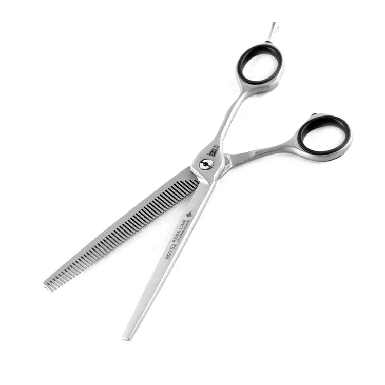 Rose Line 89857 Effilierschere 8" – 57 Zähne einseitig, satiniert