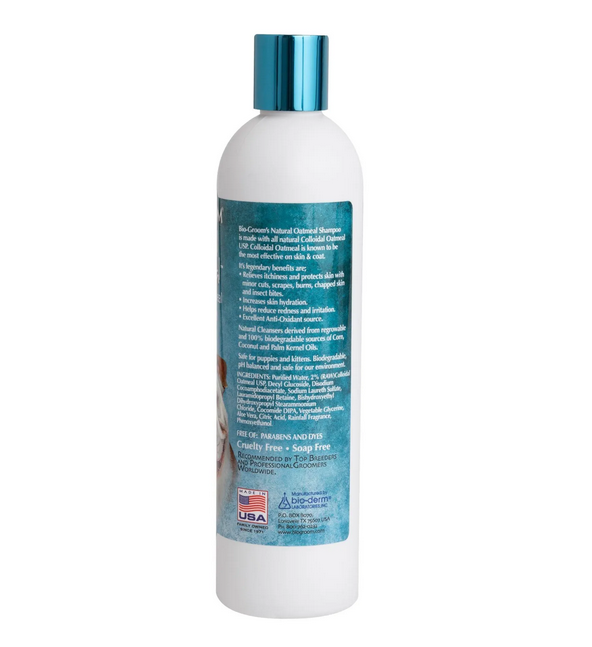 Bio Groom Natural Oatmeal Shampoo 355ml Juckreiz empfindliche Haut Hundepflege