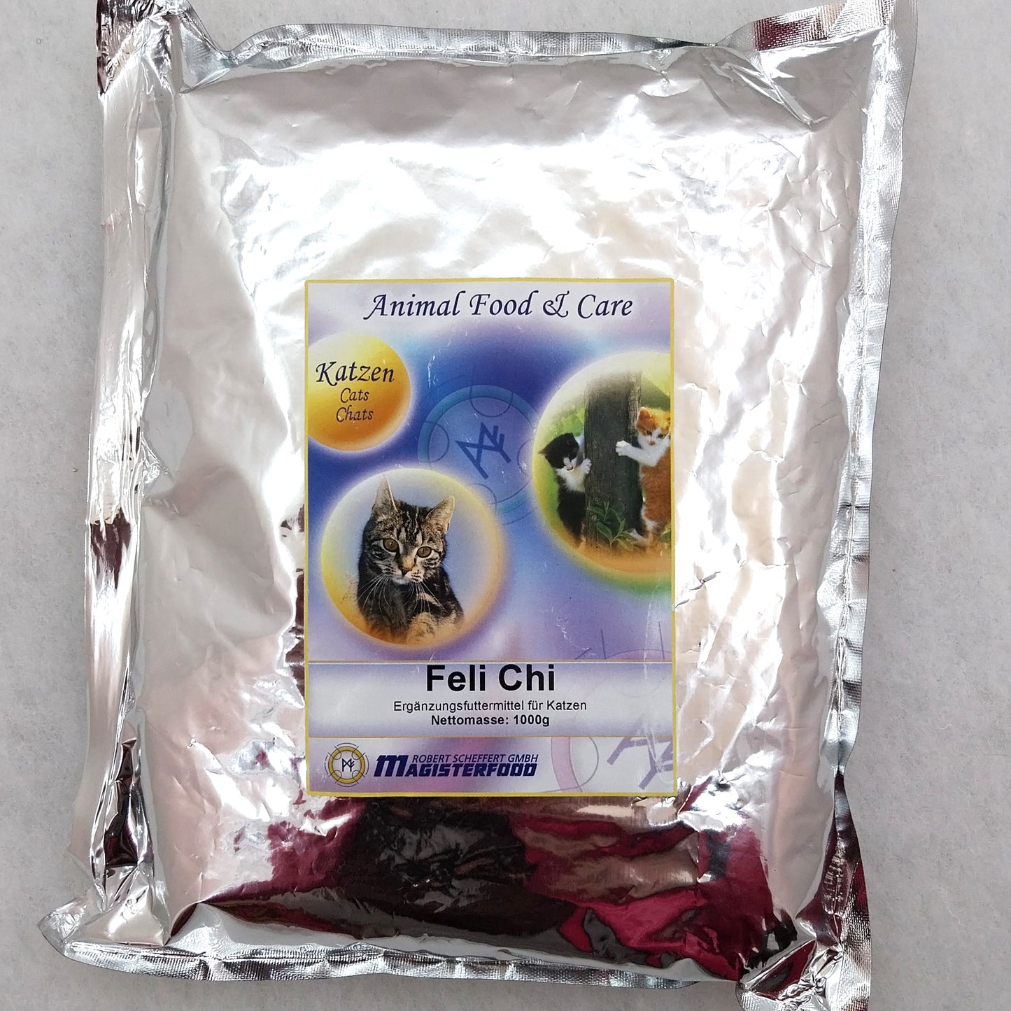 Feli Chi Nahrungsergänzung für Katzen, Barferkomplettzusatz, Futterergänzung