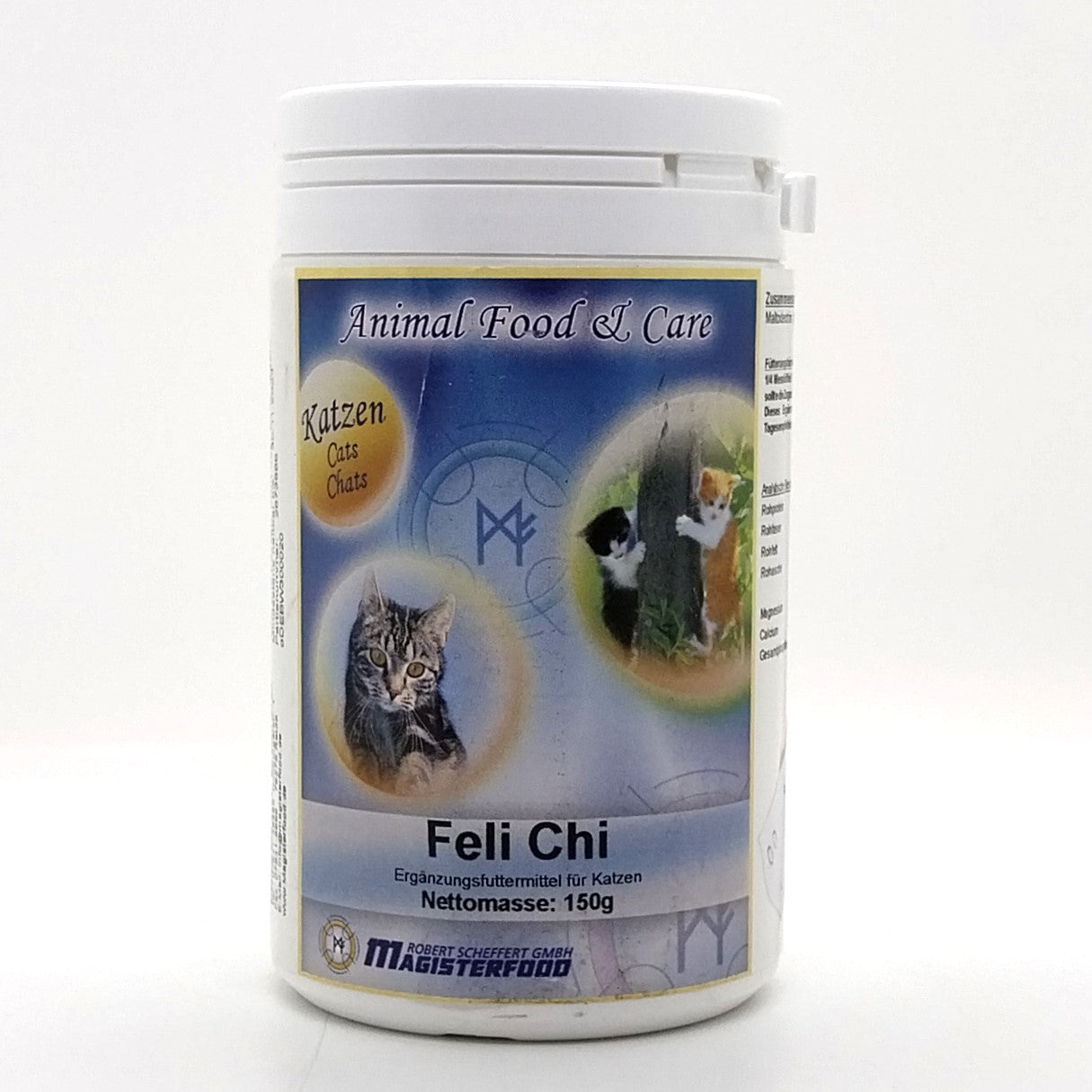 Feli Chi Nahrungsergänzung für Katzen, Barferkomplettzusatz, Futterergänzung