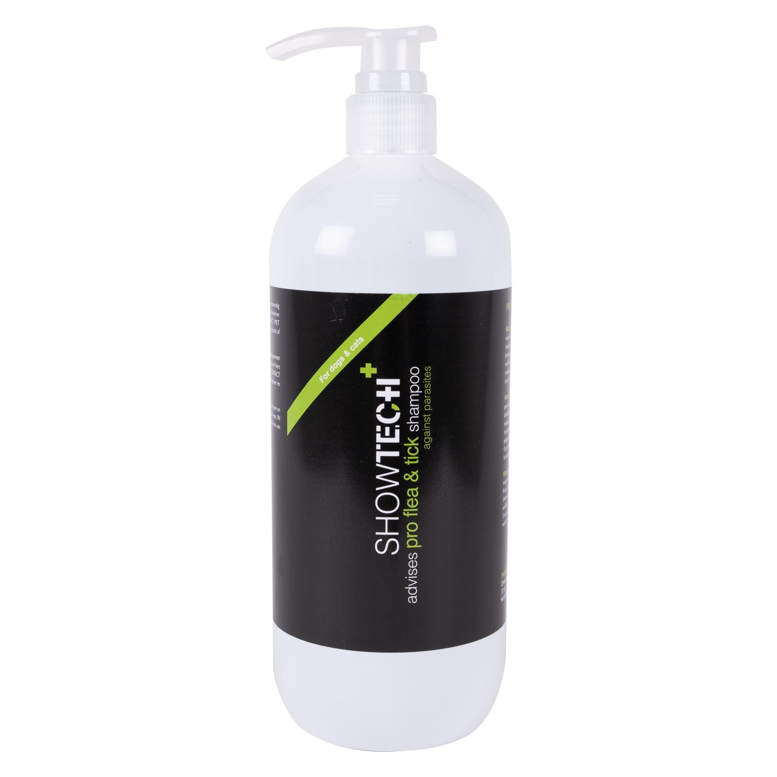 Show Tech+ Pro Flea & Tick Shampoo, gegen Flöhe und Zecken, insektizidfreies Shampoo