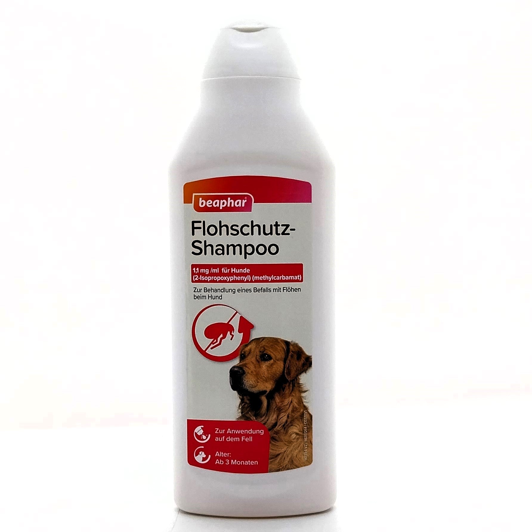 BEAPHAR - Flohschutz-Shampoo für Hunde ab 3 Monaten - Sofortschutz Flöhe, gesundes Fell, 250 ml
