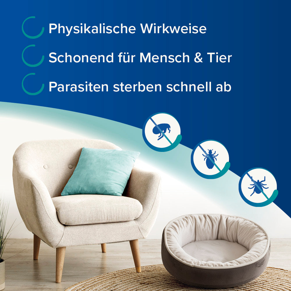 Beaphar Dimethicare Anti-Floh Fogger für Wohnungen und Tierumgebungen, 200ml