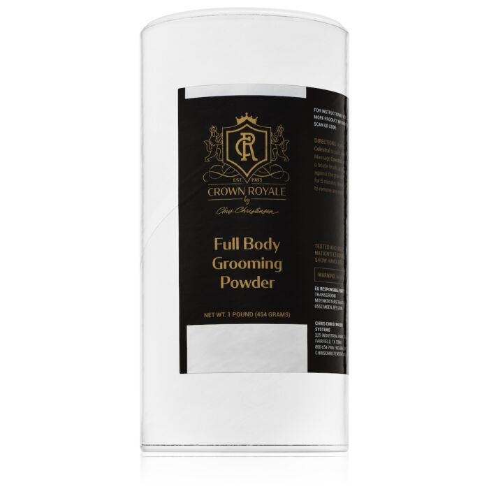 Crown Royale Grooming Powder Full Body Coats, Trimmpuder für volles, voluminöses Fell  450 g