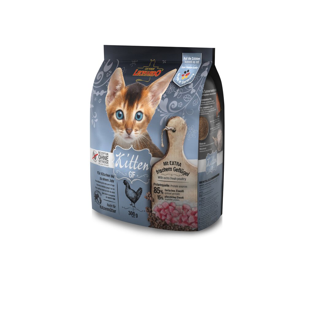 Leonardo Trockenfutter Kitten GF, Fisch und Geflügel