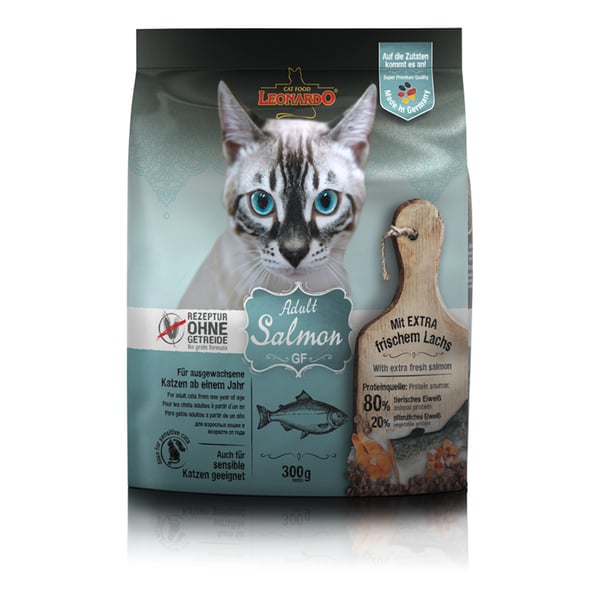 Leonardo Trockenfutter Adult GF Salmon, Lachs