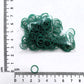 Latex Bands, Top Knot Bands, Hundehaargummis ca. 8mm Durchmesser, verschiedene Farben je 100 Stück