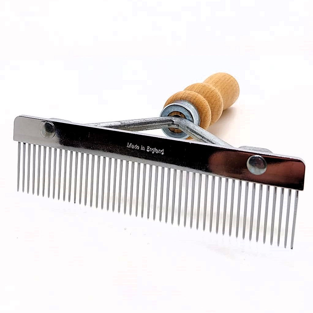 HPP Fellharken & Fellstriegel robust für dichtes Fell & Unterwolle