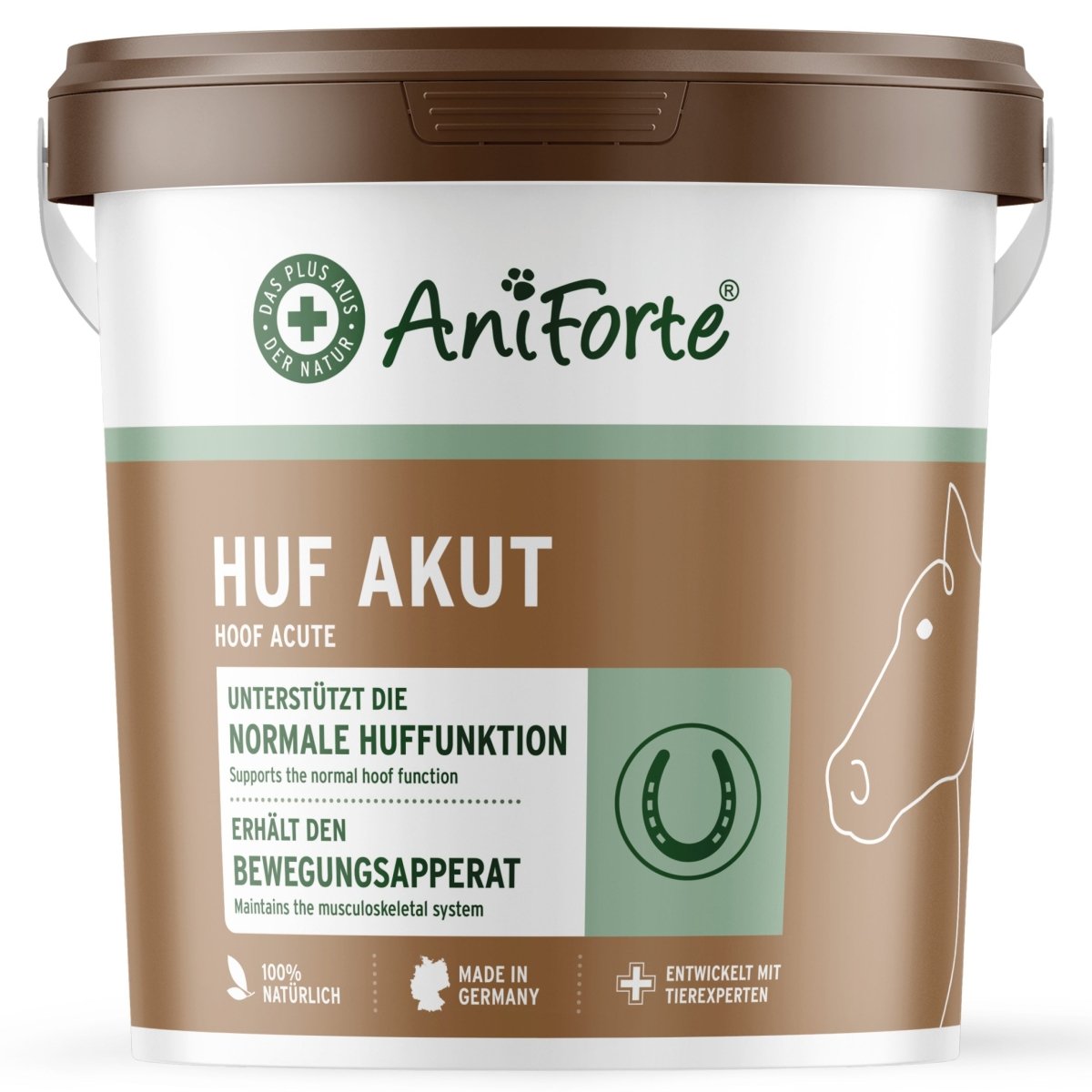 Aniforte Huf Akut Kräutermischung – gesunde Pferdehufe & Mobilität