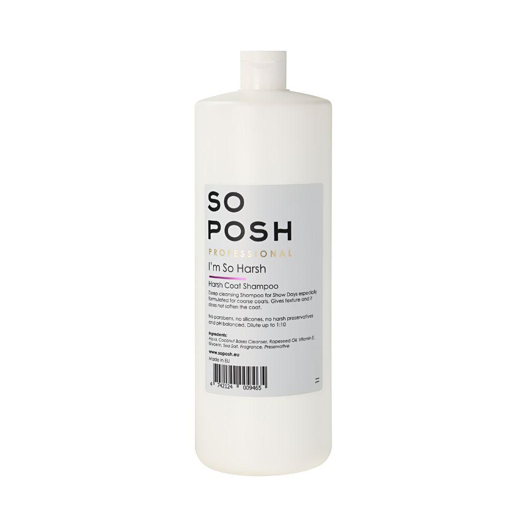 So Posh I'm So Harsh Shampoo Texturierendes Shampoo für kräftiges Hundefell