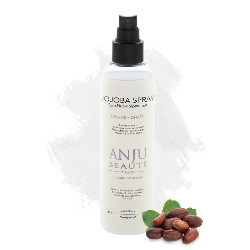 Anju Beauté Jojoba Spray Fellpflege Kämmhilfe Katzenpflege Hundepflege