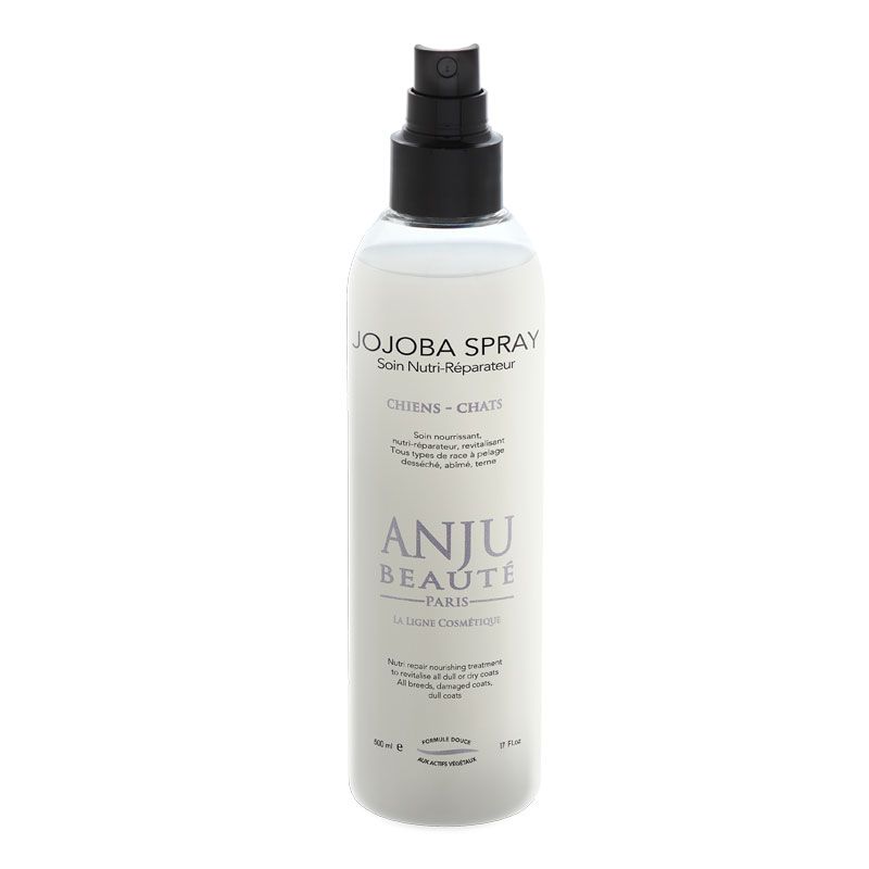 Anju Beauté Jojoba Spray Fellpflege Kämmhilfe Katzenpflege Hundepflege