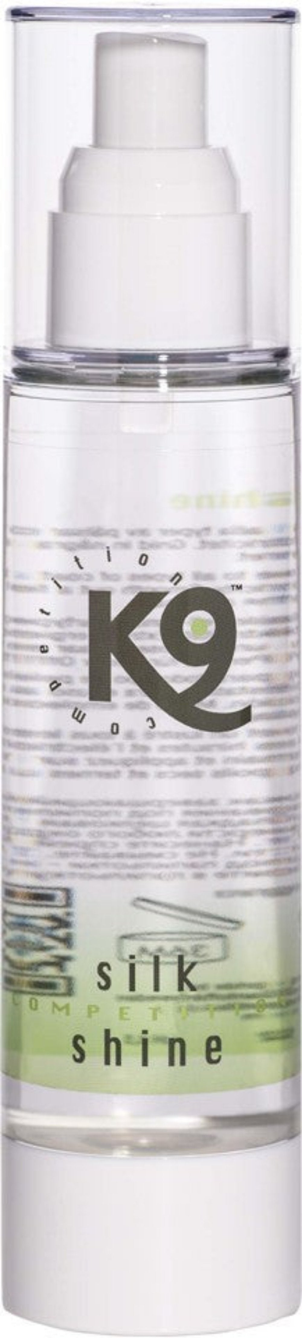 K9 Competition Aloe Vera Silk Shine Spray 30ml Seidenspray Pflegespray Fellspray