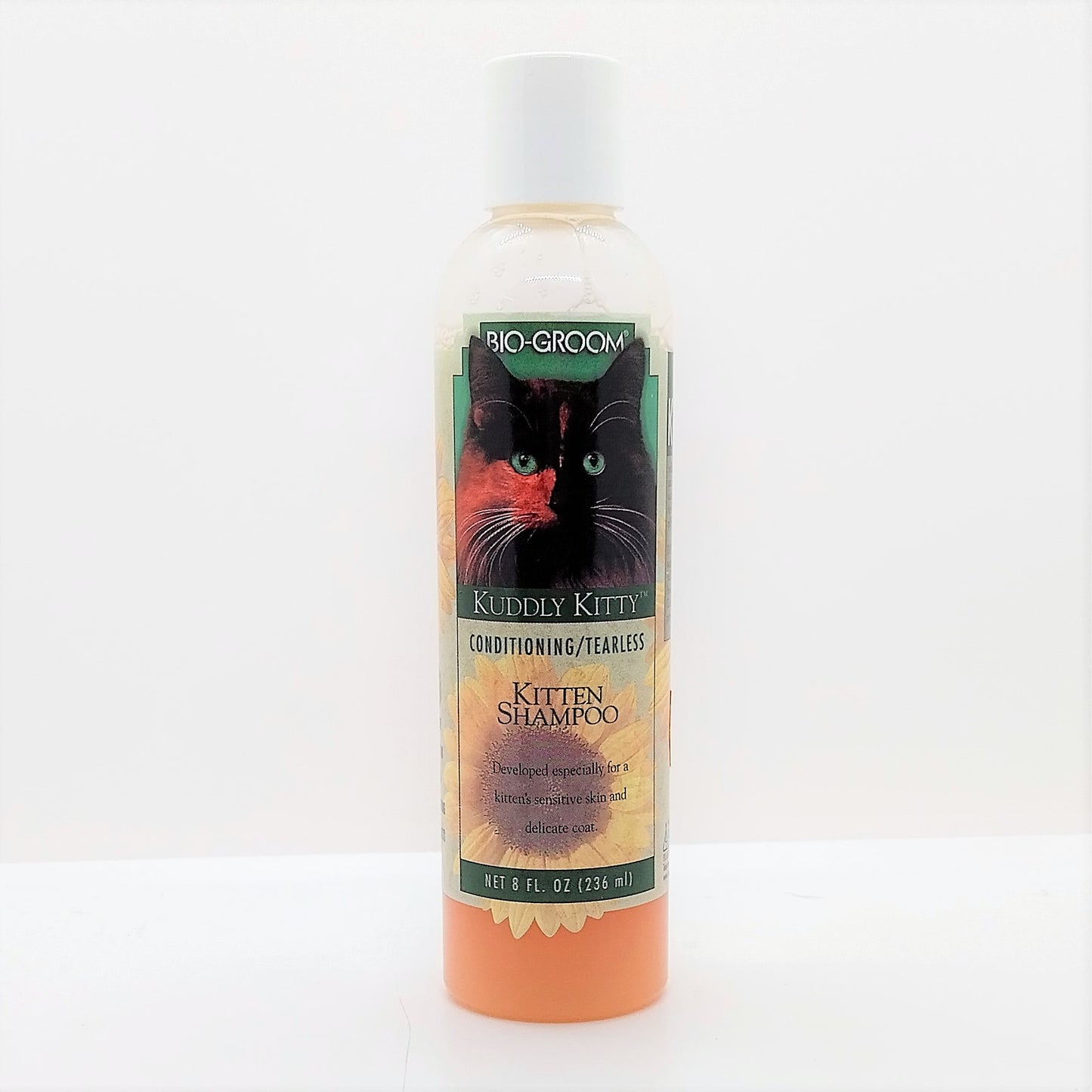 Bio Groom Kuddly Kitty 236 ml Tränenfreies Kitten-Shampoo mildes Shampoo Baby