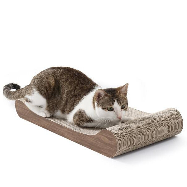 Kratzkarton Kratzbrett aus Wellpappe in Wellenform für Katzen