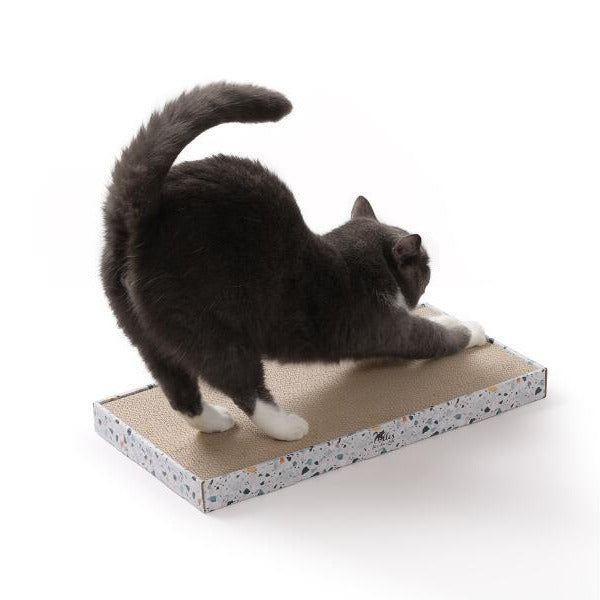 Kratzbrett aus Wellpappe für Katzen – Klassisch & vielseitig, 50 × 25 × 4 cm