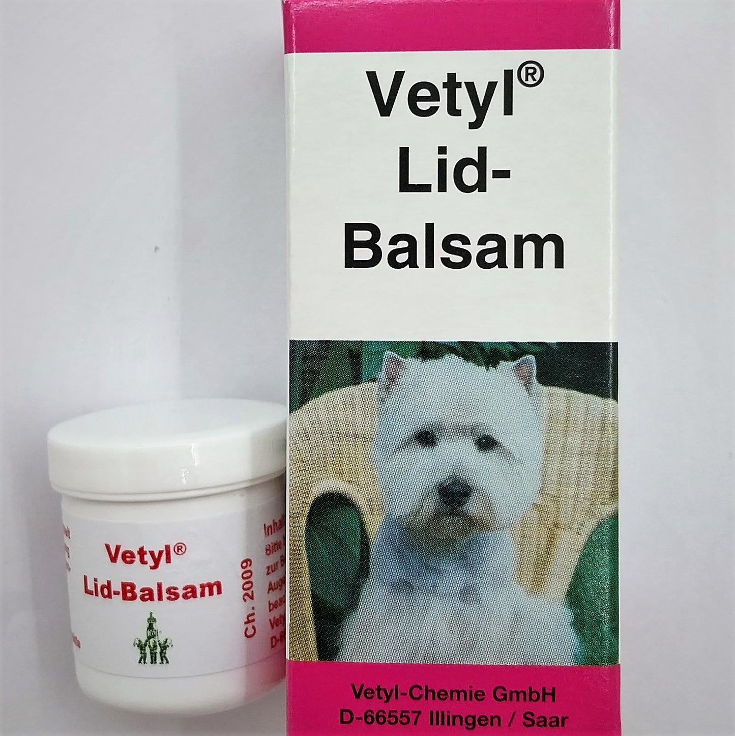 Vetyl Lid-Balsam 8gr, Tränensteinentferner, Tear Stain Remover, Augenpflege für Katzen und Hunde