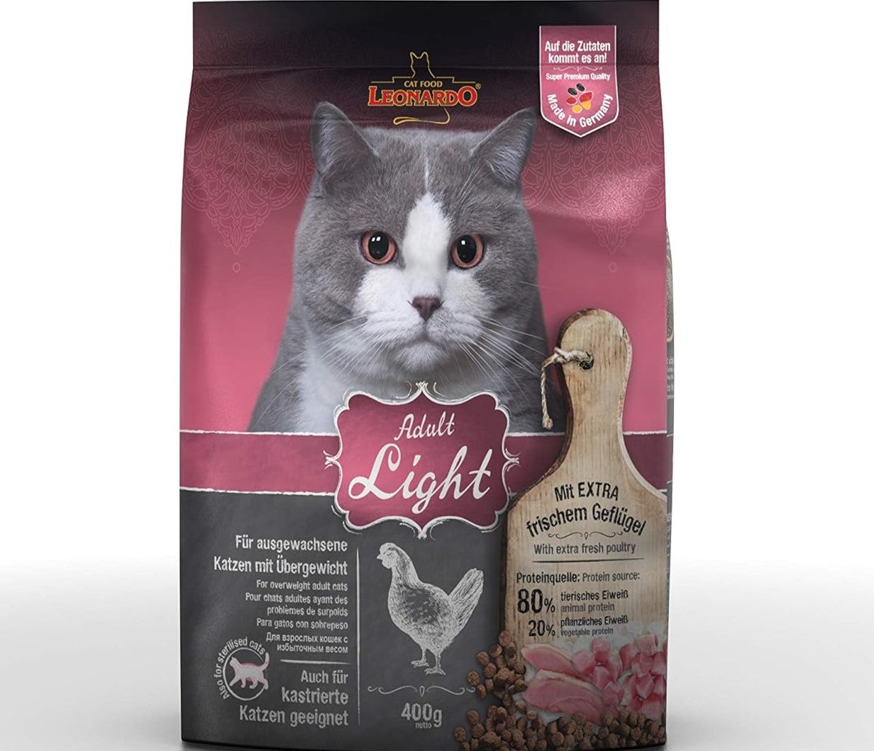 Leonardo Trockenfutter Adult Light