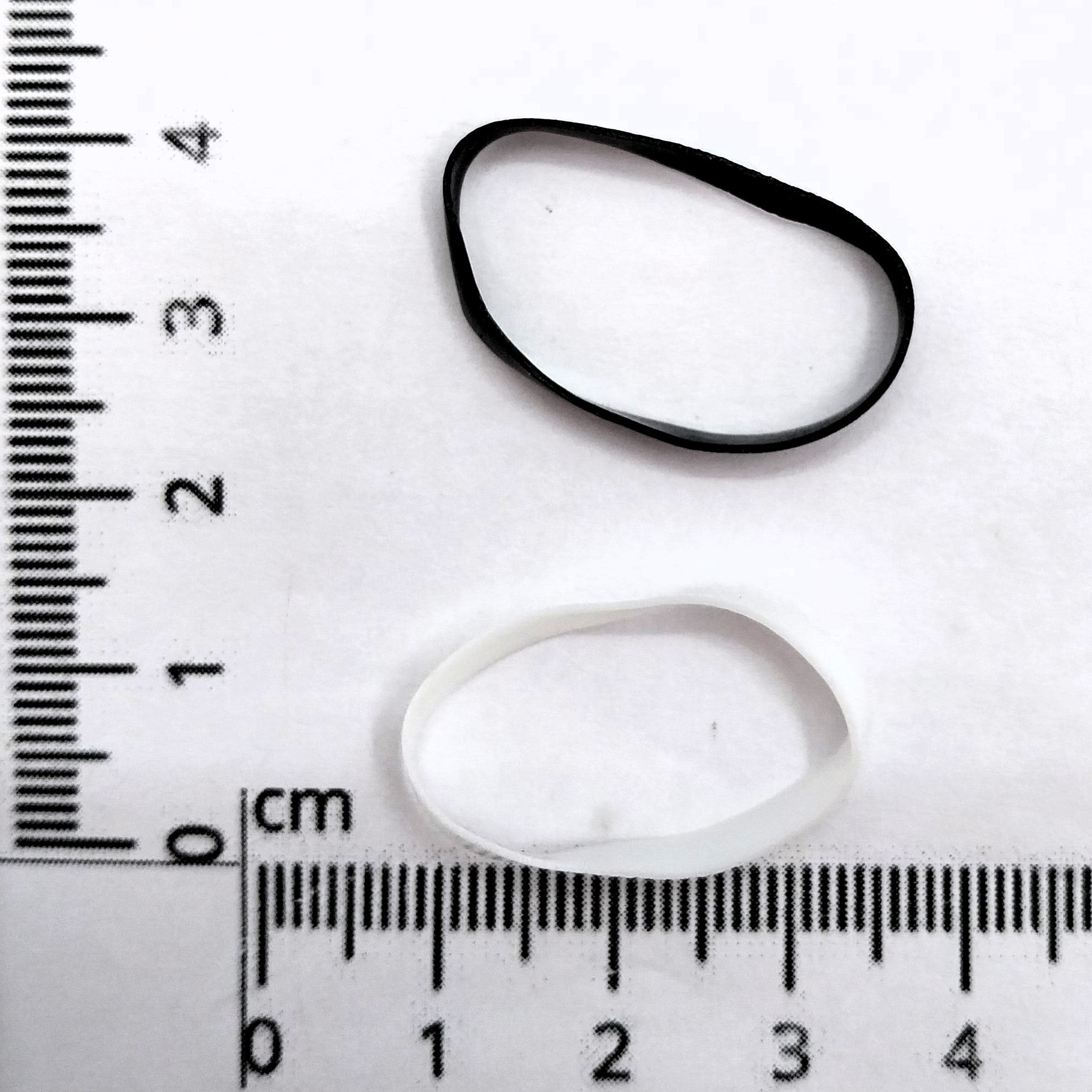Haargummis, Mähnengummis, Einflechtgummis aus Silikon, 100 Stück