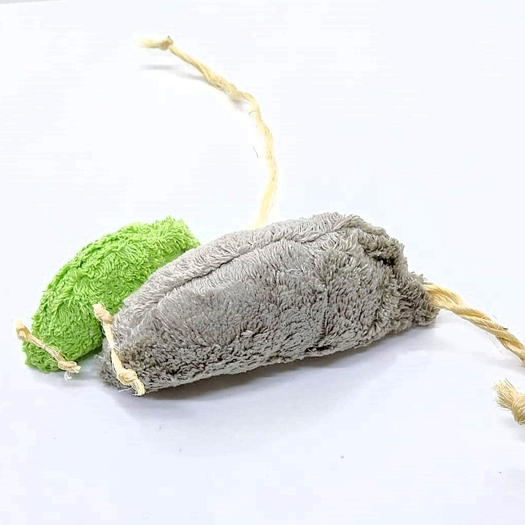 Katzenspielzeug Stinkiemäuse - neuer Look-, Handarbeit mit Bio-Catnipfüllung, Katzenspielzeug, Cat Toy