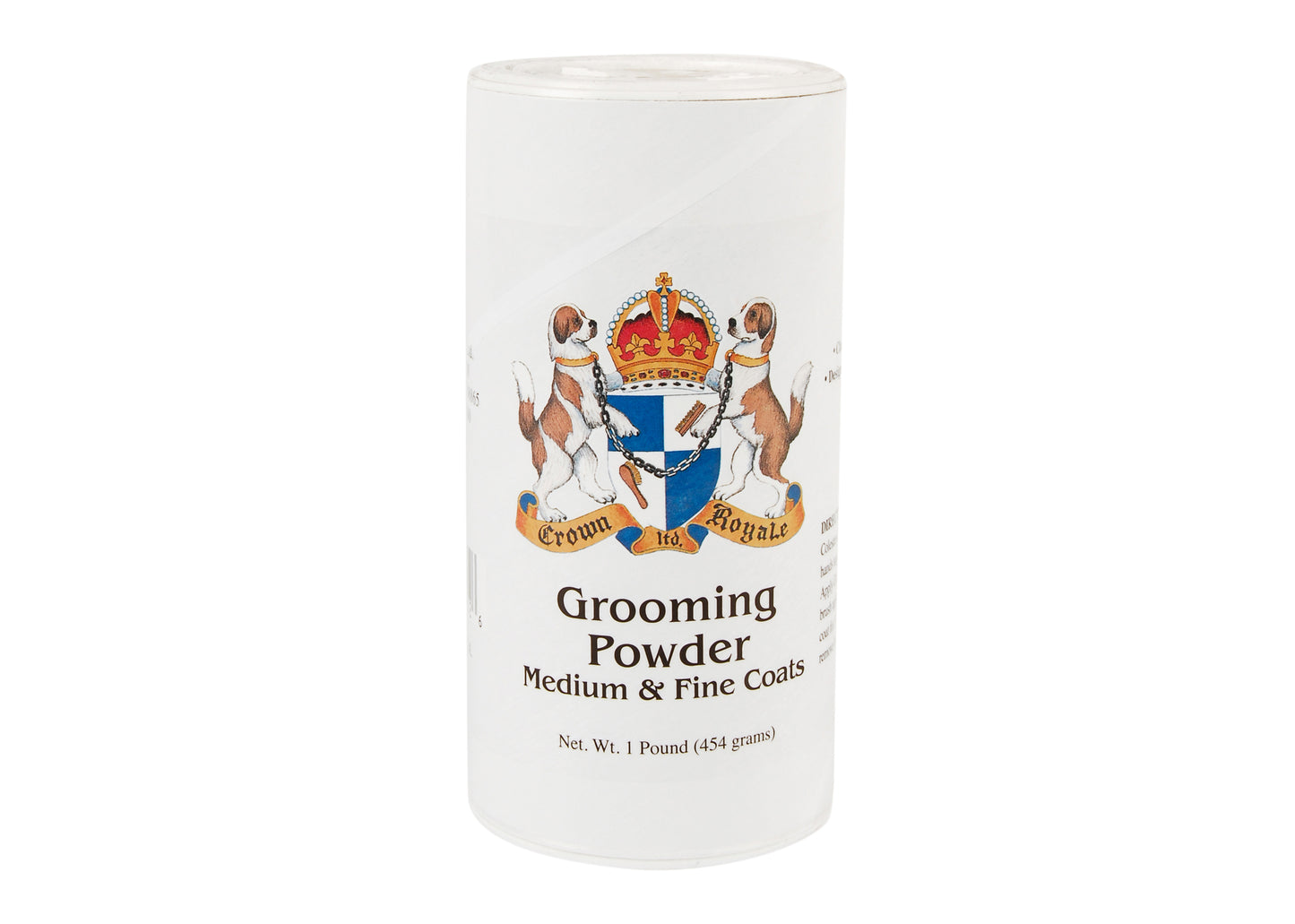 Crown Royale Grooming Powder, Medium & Fine Coats, Trimmpuder für feines, mittelfeines Fell, 450 g