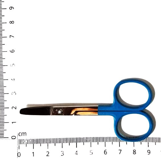 Mini Babyschere, Baby-Nagelschere, Gesichtsschere, Ohrenschere, Pfotenschere, 9cm