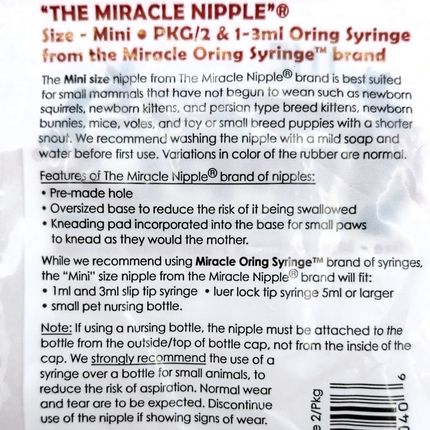 The original Miracle Nipple - Der Original-Wundernippel aus den USA