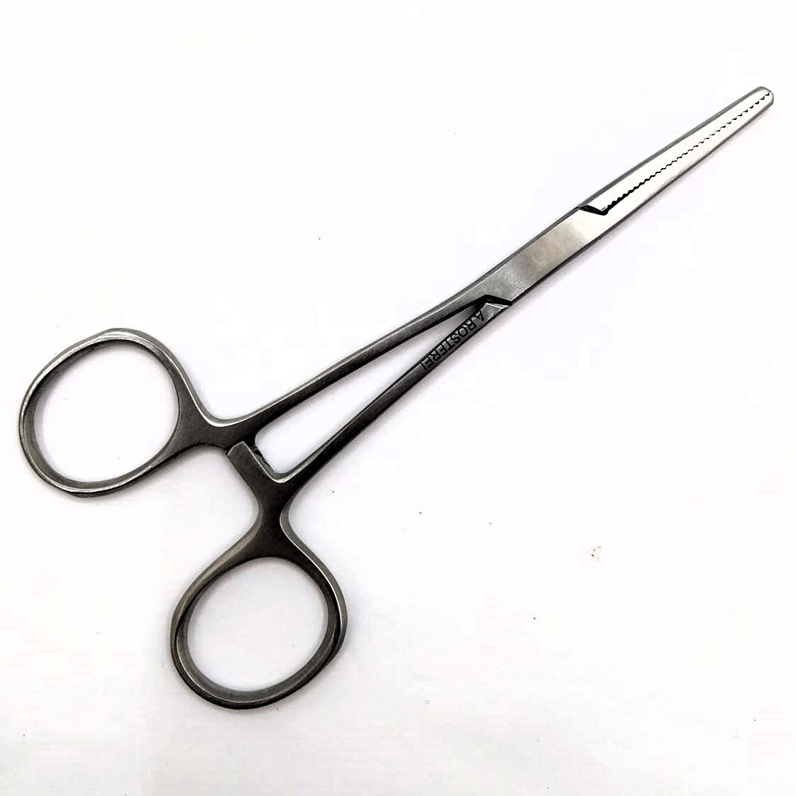 Mosquito-Nabelklemme-Arterienklemme Edelstahl ca. 12,5cm gerade und gebogen