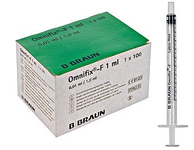 Luer Fütterungs Spritzen, Einmalspritzen 3 teilig, 1ml, 2/3ml, 5ml, 10ml, 20 ml