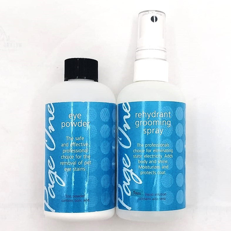 Page One Augenpuder Feuchtigkeitsspray für Hunde und Katzen