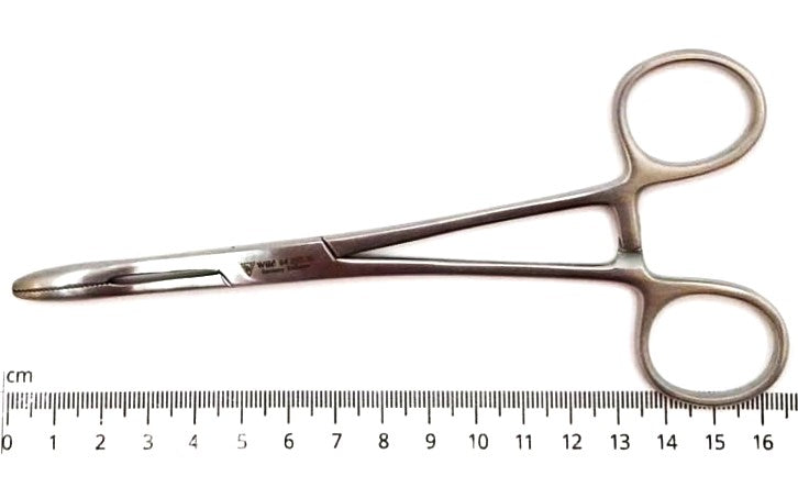 Tech+ Sicherheitsohrzange - extra große abgerundete Sicherheitsspitze für Hunde großer Rassen, 16cm