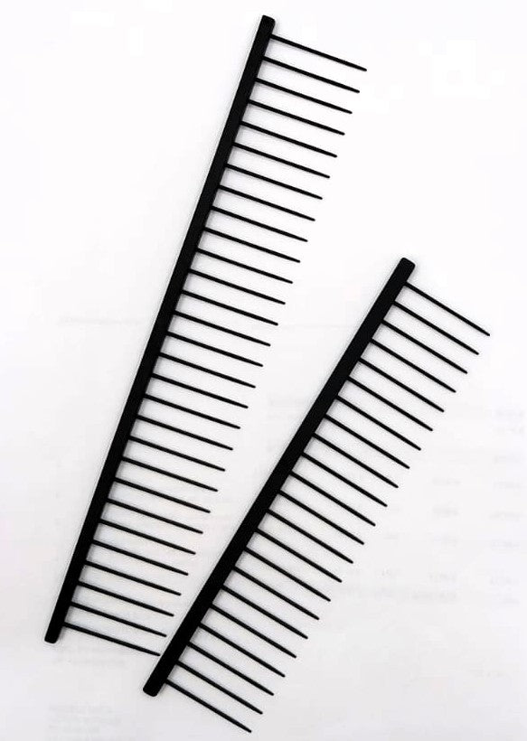 HPP Pudelkamm antistatisch sehr grob – beide Größen 18 cm und 24 cm im Vergleich