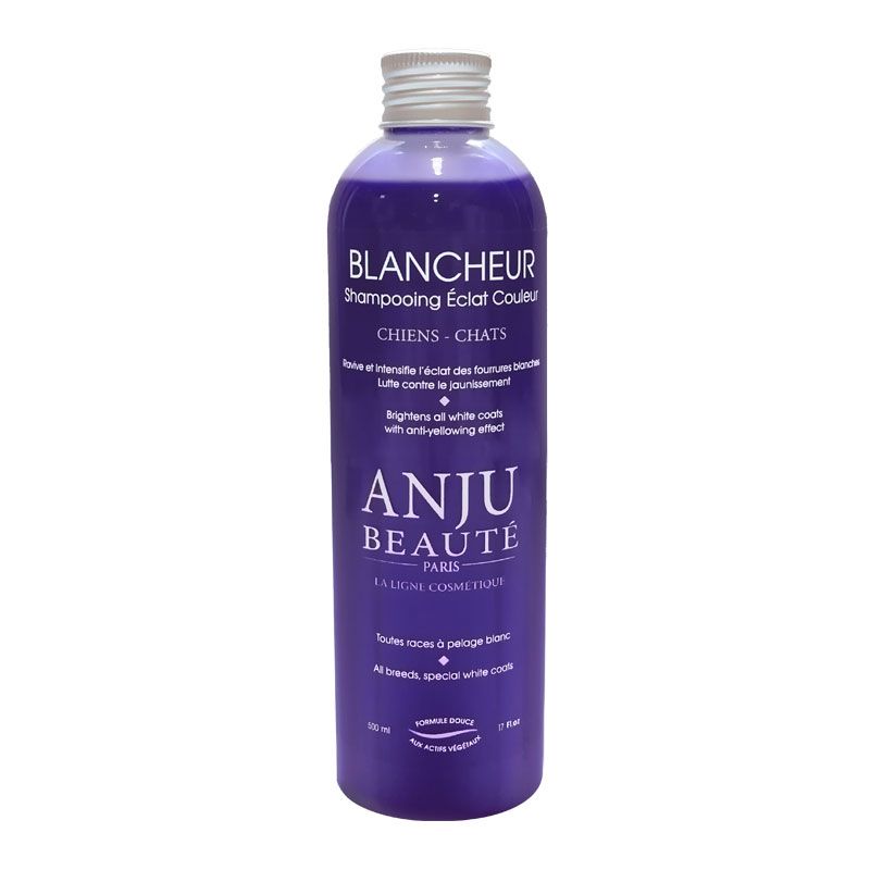 Anju Beauté Blancheur Shampoo - Weißshampoo für weißes und überwiegend weißes Fell