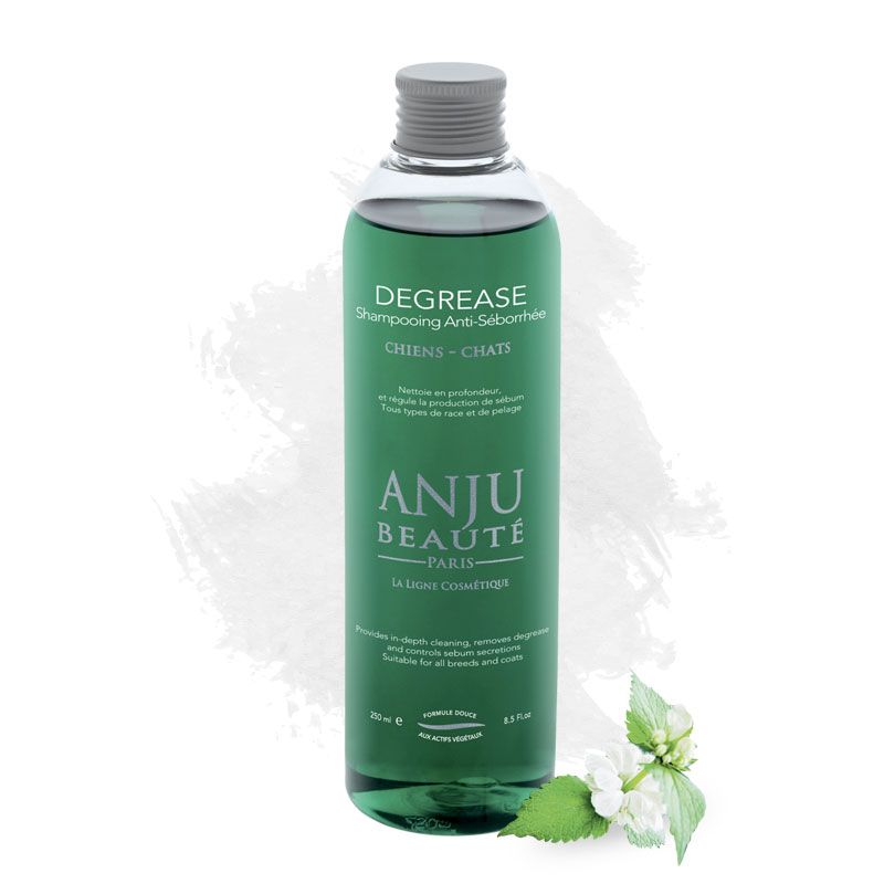 Anju Beauté Degrease Shampoo Entfetter Hundeshampoo Katzenshampoo Fellpflege
