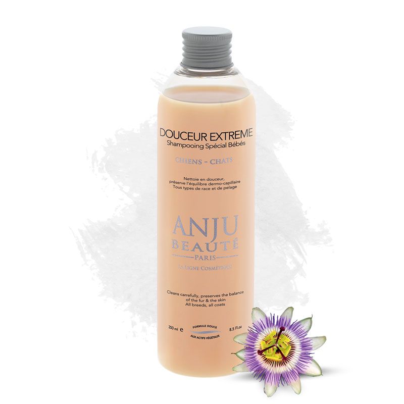 Anju Beauté Douceur Extreme Welpenshampoo Kittenshampoo Hund Katzen Sensitiv