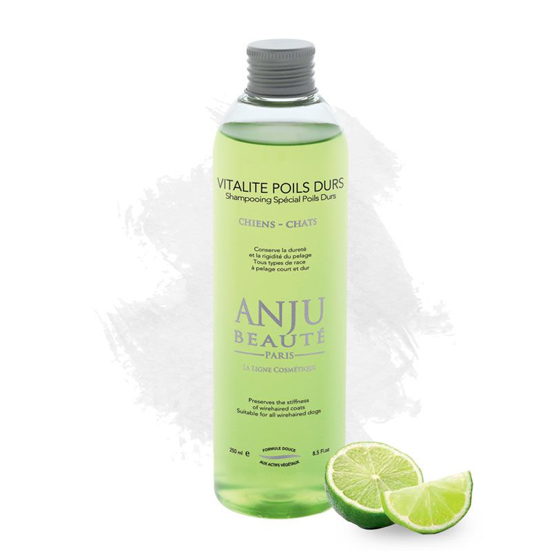 Anju Beauté Vitalite Poils Durs hartes Fell Hundeshampoo Katzenshampoo Parfumfrei