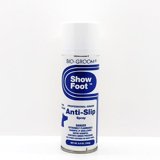 Bio Groom Show Foot Anti-Slip Dog Spray, Anti-Rutsch Spray, Pfotenspray für Hunde 184g/6,5 OZ.
