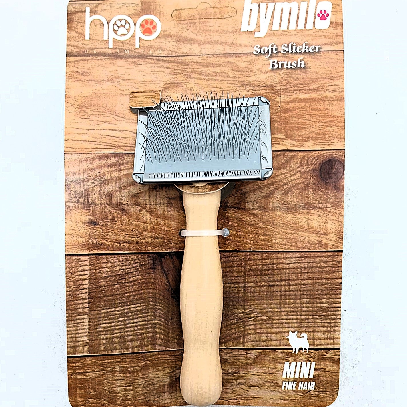 Bymilo Soft Slicker Brush Bürste weiche Zupfbürsten für feines Haar