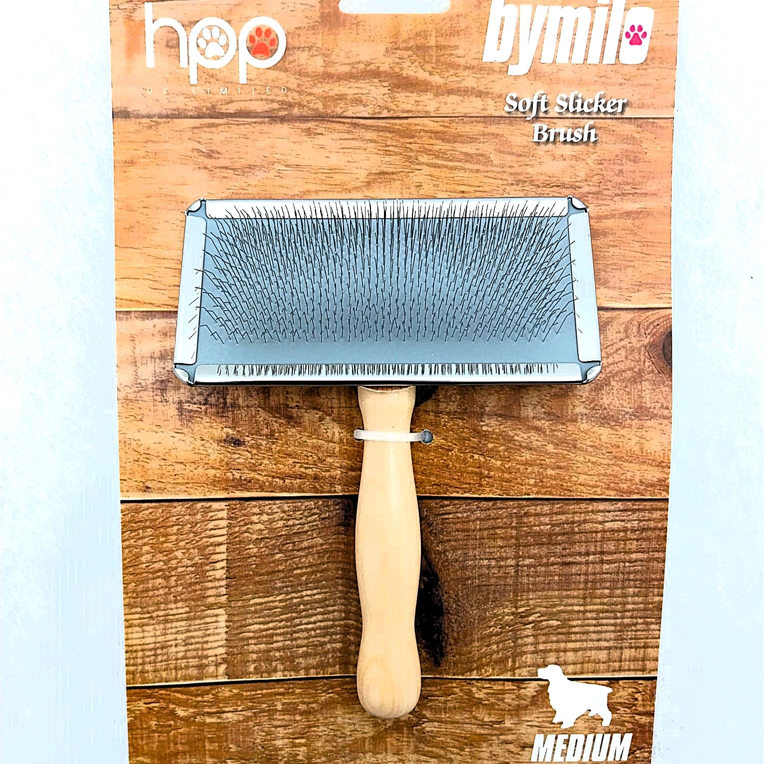 Bymilo Soft Slicker Brush Bürste weiche Zupfbürsten für feines Haar