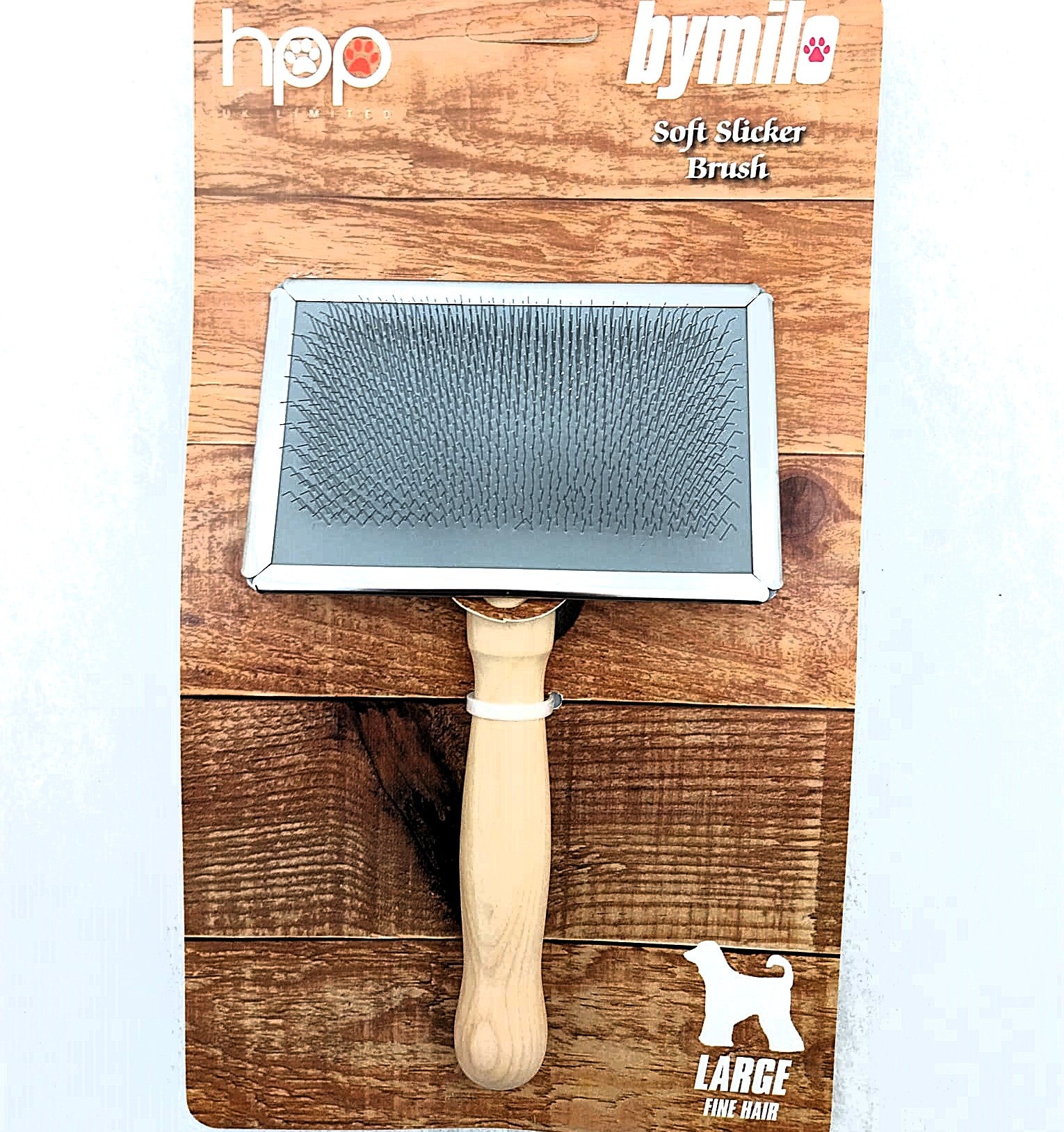 Bymilo Soft Slicker Brush Bürste weiche Zupfbürsten für feines Haar