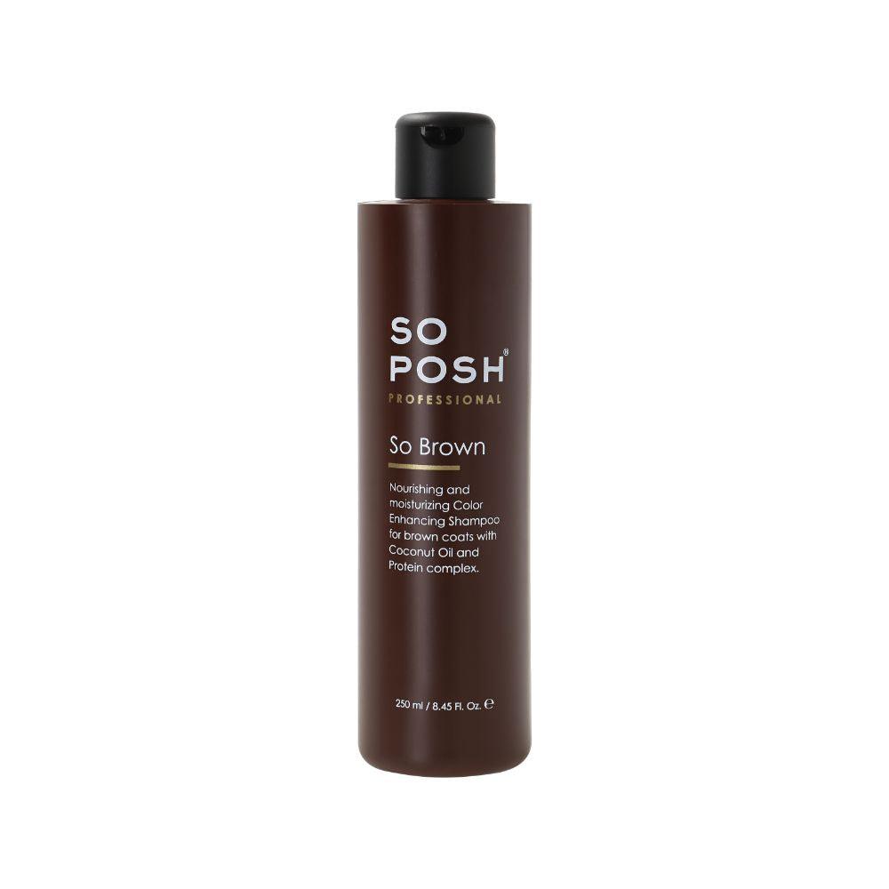 So Posh So Brown Color Enhancing Shampoo Hunde Kokosöl